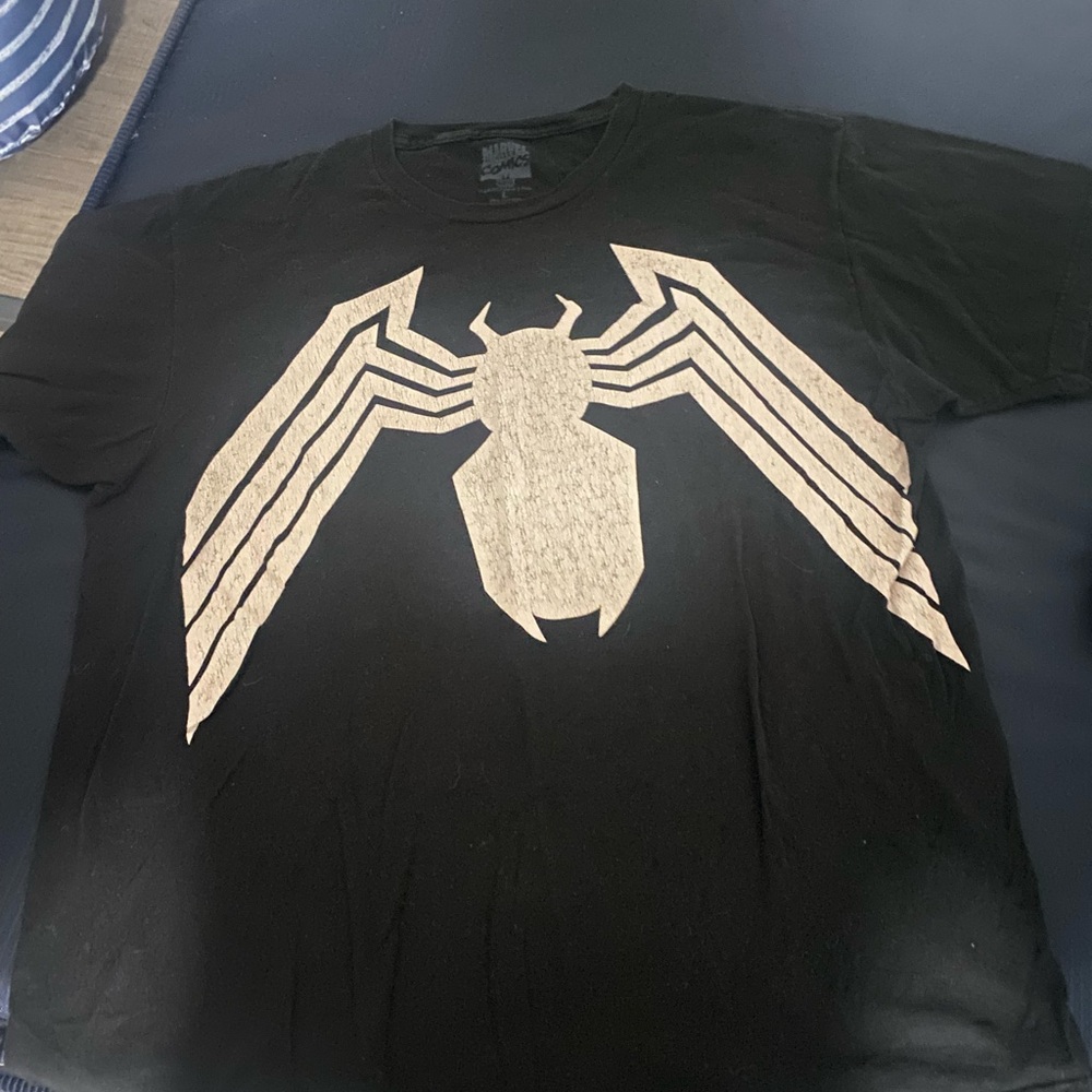 Vintage Marvel venom logo Tshirt